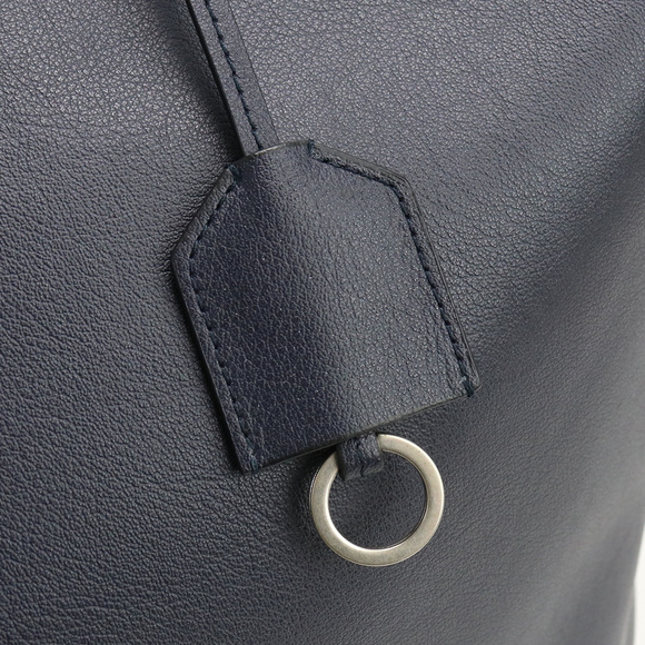 Saint Laurent Shopping Tote Bag Leather Black - Picture 8 of 9